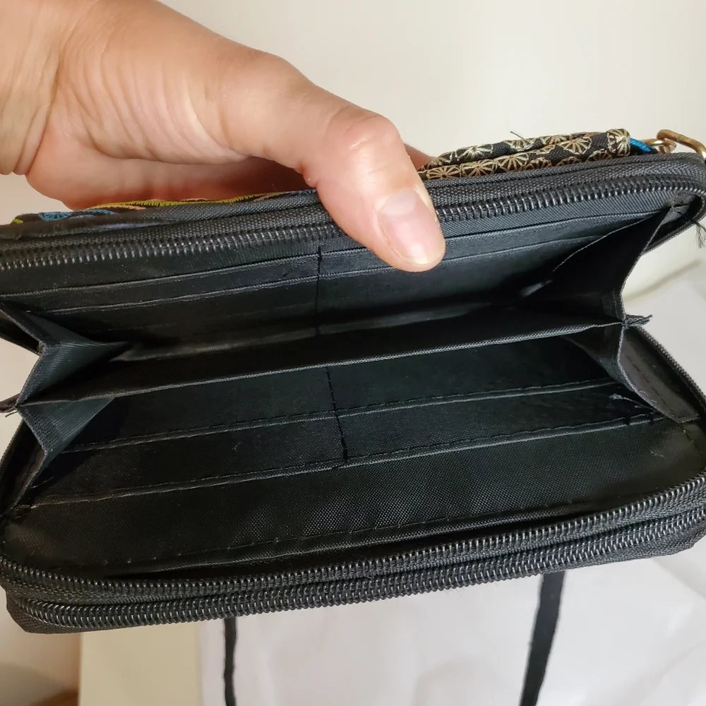 Cellphone & wallet Ebroidered case